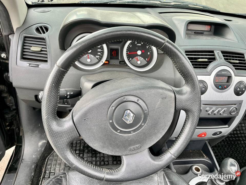 renault megane 20 benzyna cabrio OSOBY PRYWATNEJ 130KM wielkopolskie Jankowo Dolne