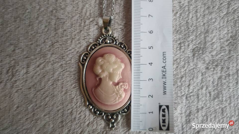 Wisior wisiorek naszyjnik kamea kobieta