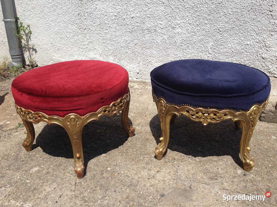 Pufy styl Ludwik Legnica sprzedam