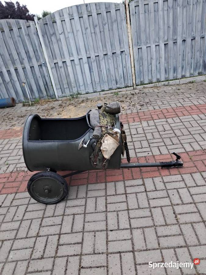 Przyczepka beczka samoróbkap wielkopolskie Chodzież