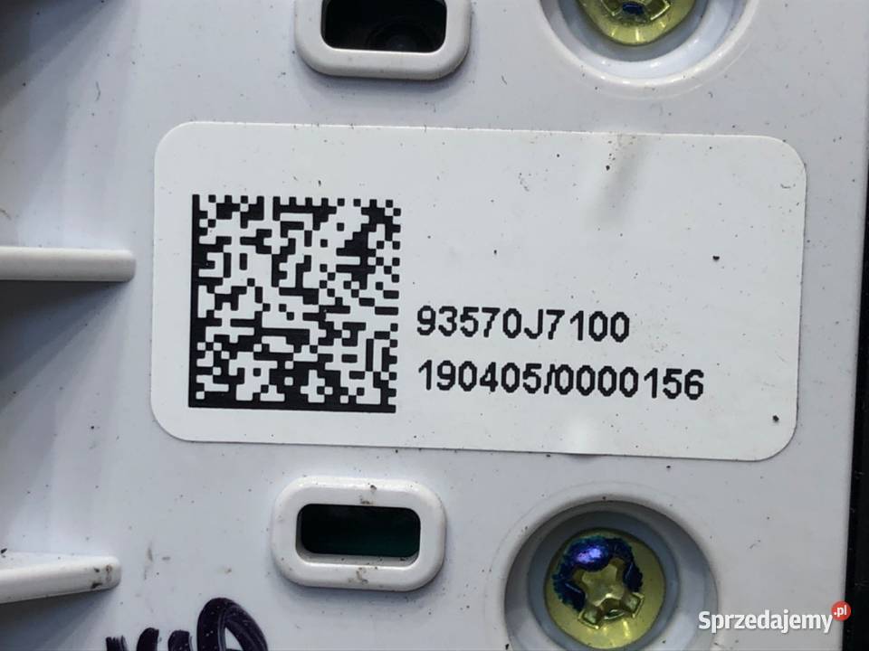 PRZEŁĄCZNIK SZYB KIA CEED 93570J7100 Kombi osobowe