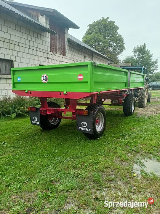 Przyczepa wywrotka Krone Przyczepy rolnicze Zwoleń