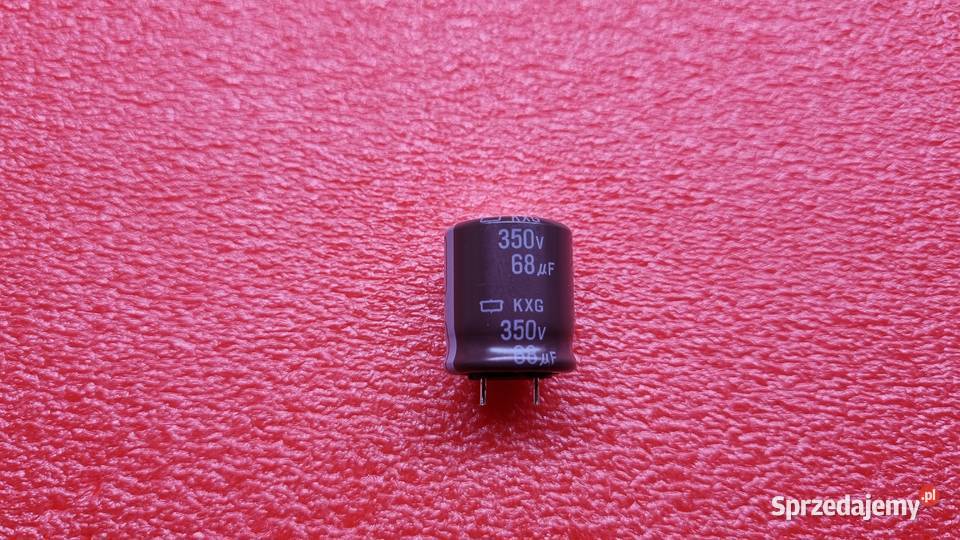 68uF 350V 105C KXG Nippon ChemiCon Kondensator Marki