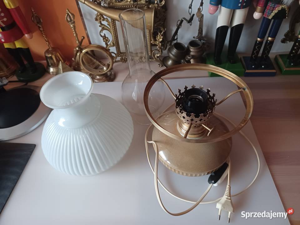 Lampa stołowa PRL Poznań