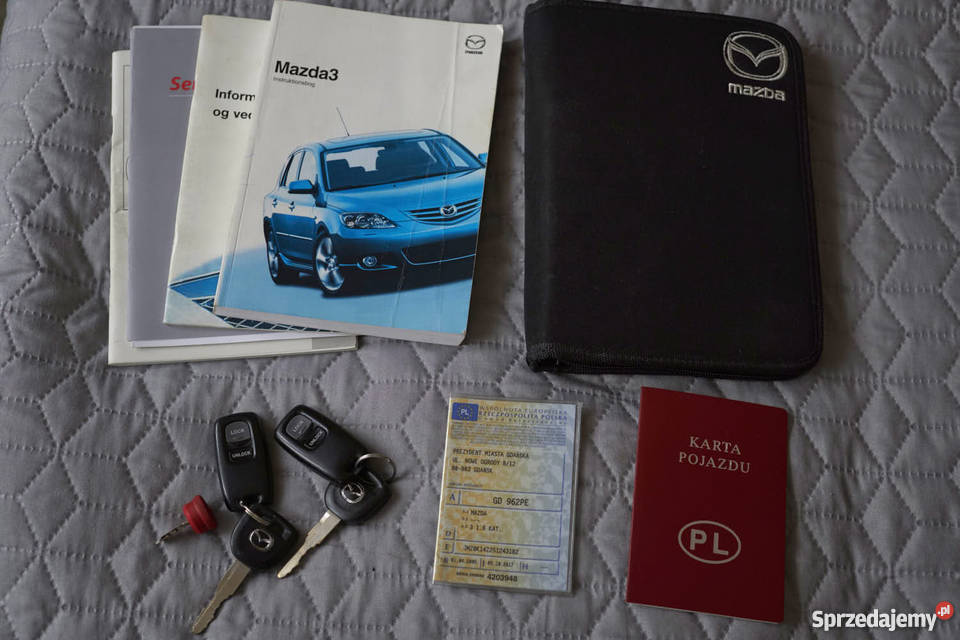 Mazda 3 BK 2005 Benzyna ogłoszenie prywatne kurtyny powietrzne 3