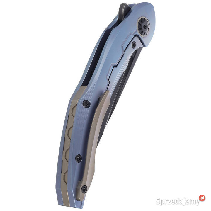Nóż składany Bestech Marukka Blue Titanium Black Warszawa