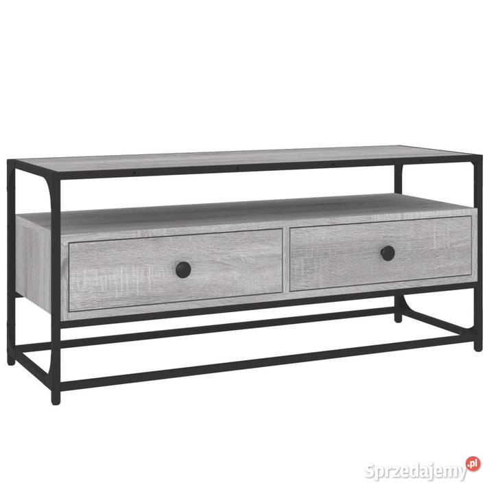 Szafka pod TV szary dąb sonoma 100x35x45 RTV Warszawa sprzedam