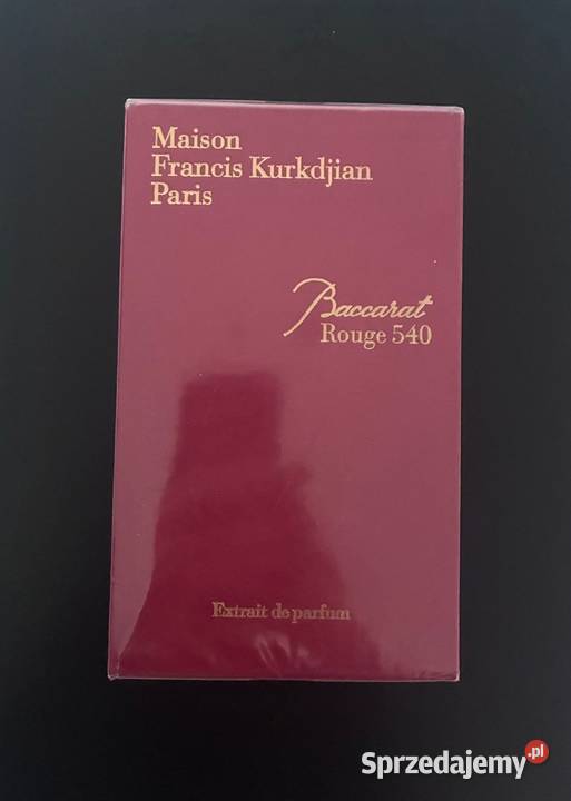 Baccarat Rouge 540 Maison Francis Kurkdjian Radom sprzedam