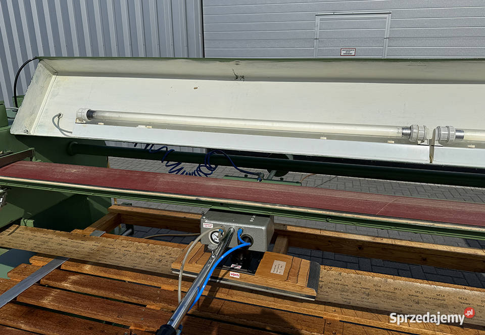 Szlifierka długotaśmowa Johannsen T86PNEUMA Sierakowska Huta