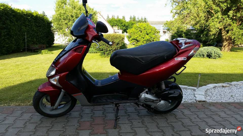 Skuter Kymco Super 9 elektryczny starter Tuchorza