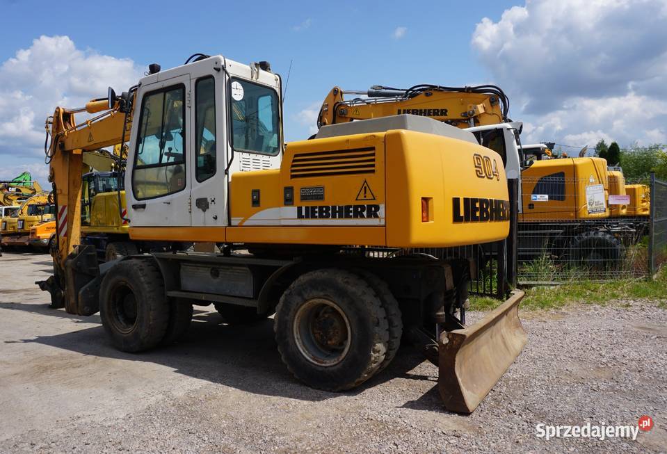 Koparka kołowa Liebherr A 904 2002 świętokrzyskie Jeziorko