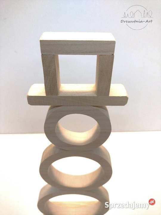 Bałwan drewniana baza do ozdabiania wysokość 40 Boże Narodzenie łódzkie Łódź