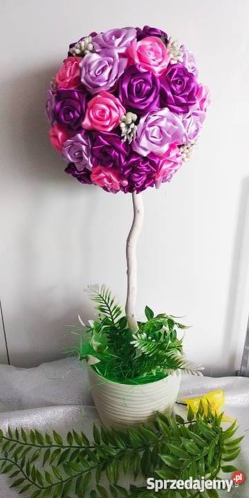 Drzewka kwiatowe wielokolorowy Dekoracje i ozdoby podkarpackie Sędziszów Małopolski