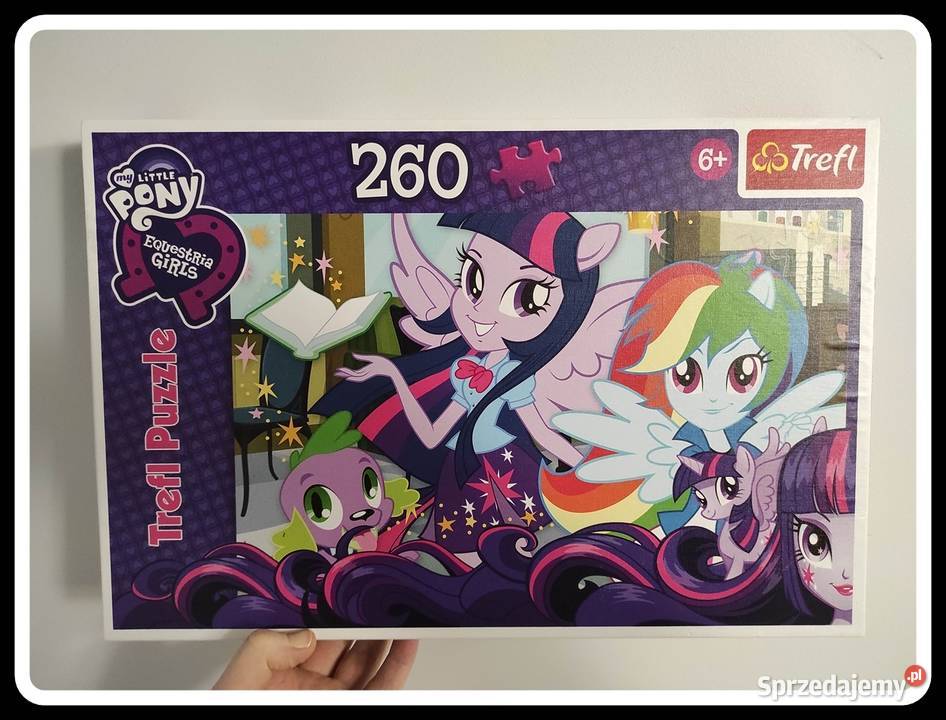 Trefl puzzle 260 elem 6 My Little Pony Equestria Płock sprzedam