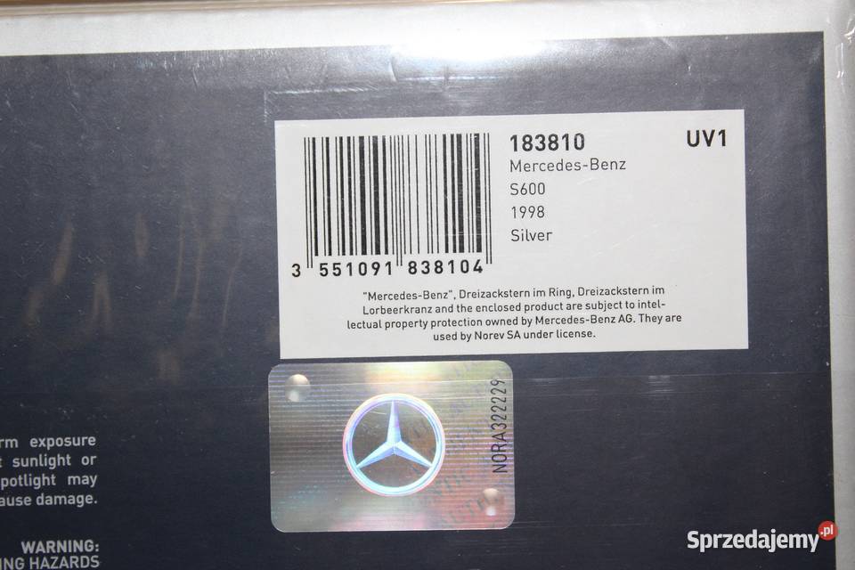 norev mercedes