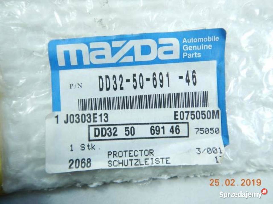 LISTWA DRZWI LEWY PRZÓD MAZDA 2 03 sprzedam