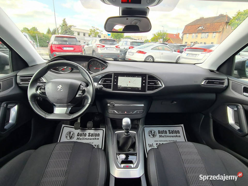 Peugeot 308 54 Navi Grzane Fotele 2xPDC Full Led przyciemniane szyby Wągrowiec