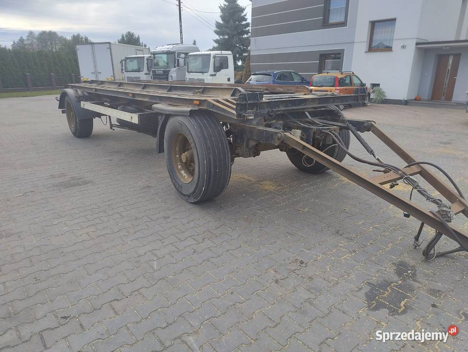 przyczepa kontenerowa idealna pod dluzyce do Grabów nad Prosną