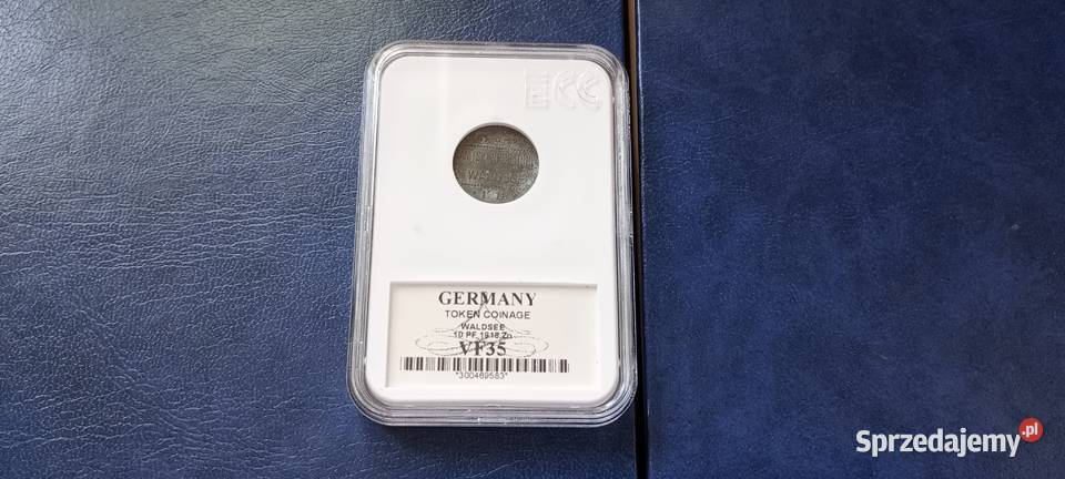 Stare monety 10 fenig 1918 cynk Niemcy grading Kolekcje Lesko