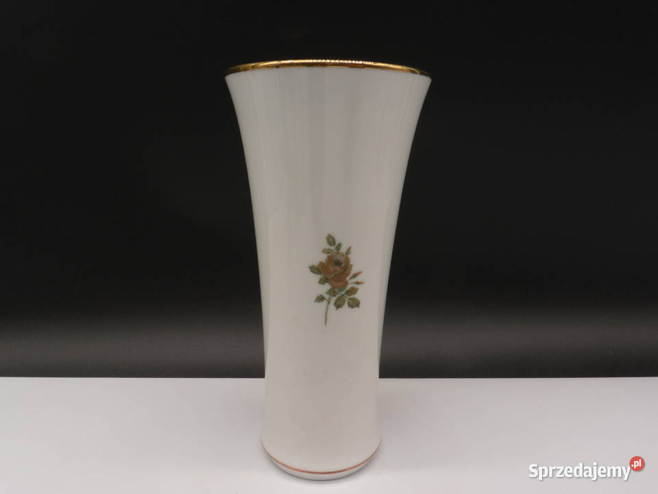 Wazon porcelanowy AK Kaiser róże Porcelana i szkło Antyki, Sztuka, Kolekcje Raszków