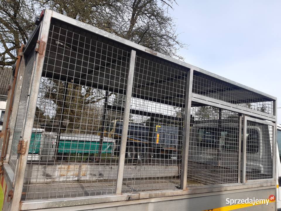 kontener zabudowa z siatki do iveco mercedes