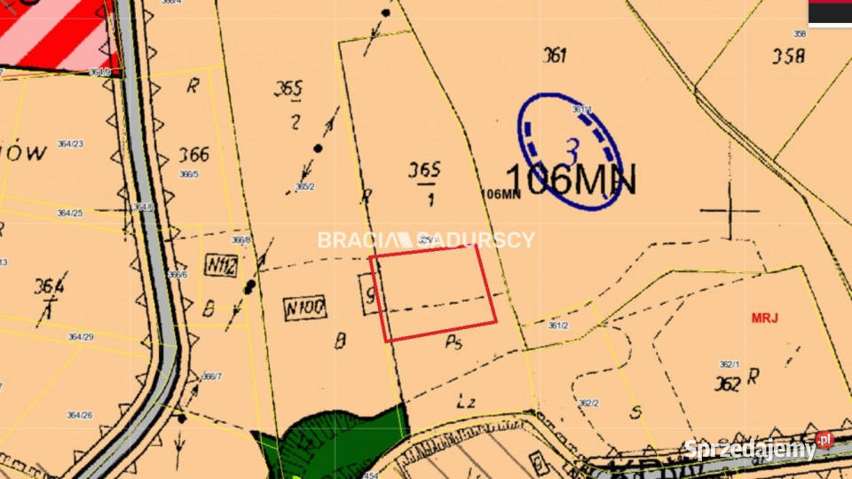 Grunt na sprzedaż 1145m2 Grajów 34m