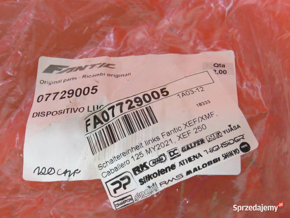 FANTIC 125 XEF XMF CABALLERO MY2021 250 Warszawa