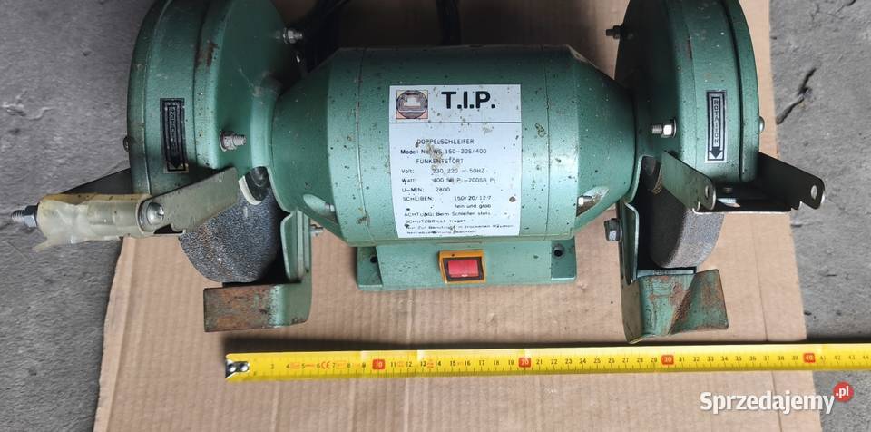 Szlifierka stołowa dwutarczowa TIP WS 15020S400 Chojnice