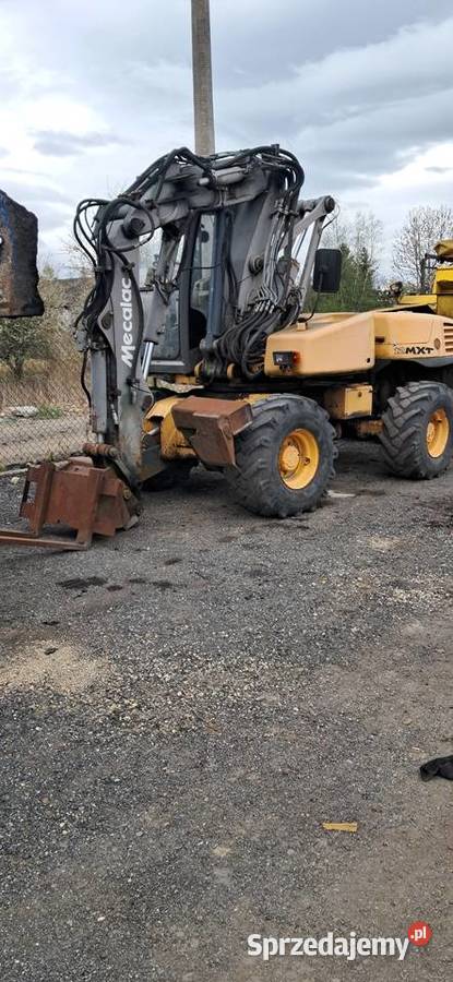 Mecalac 12 MXT koparka kołowa koparkoładowarka
