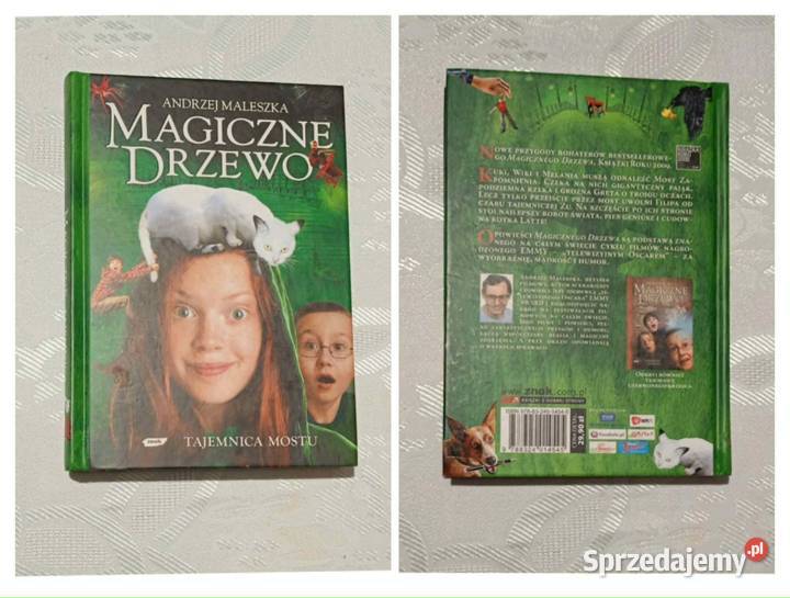 Magiczne drzewo Andrzej Maleszko 10 książek twarda Poznań