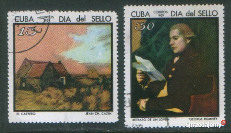 Zn Kuba Mi 1461 2 kas 1969 Filatelistyka Gliwice