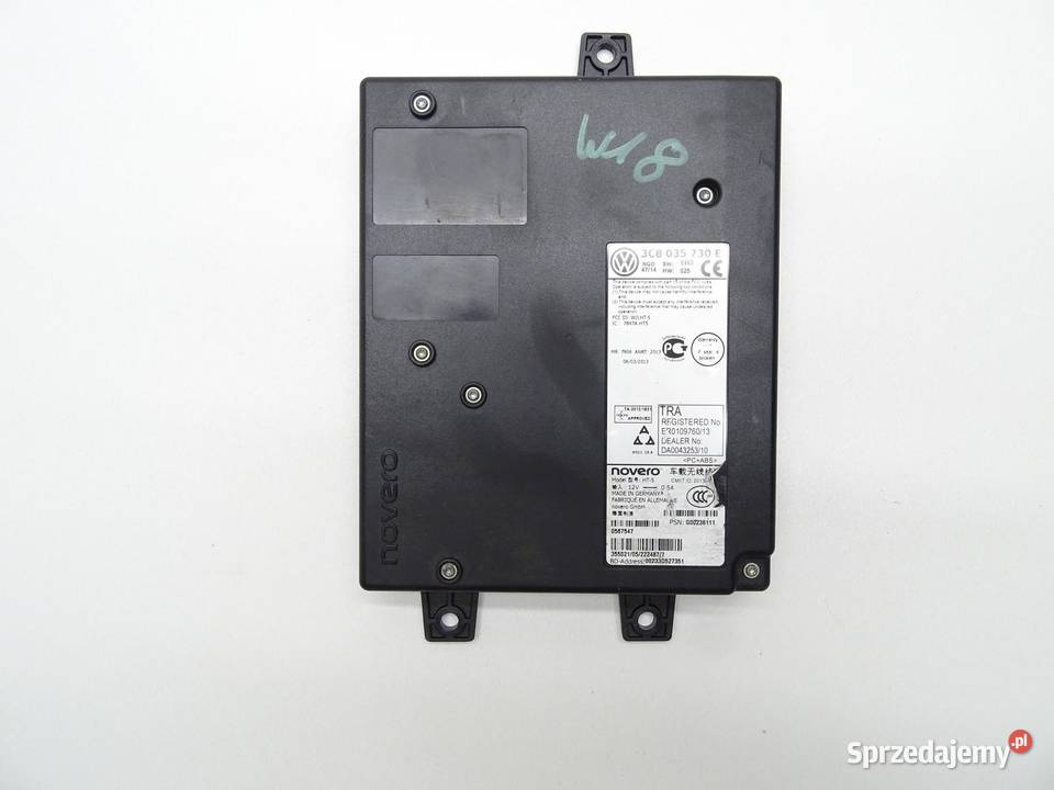 MODUŁ STEROWNIK BLUETOOTH 3C8035730E SKODA