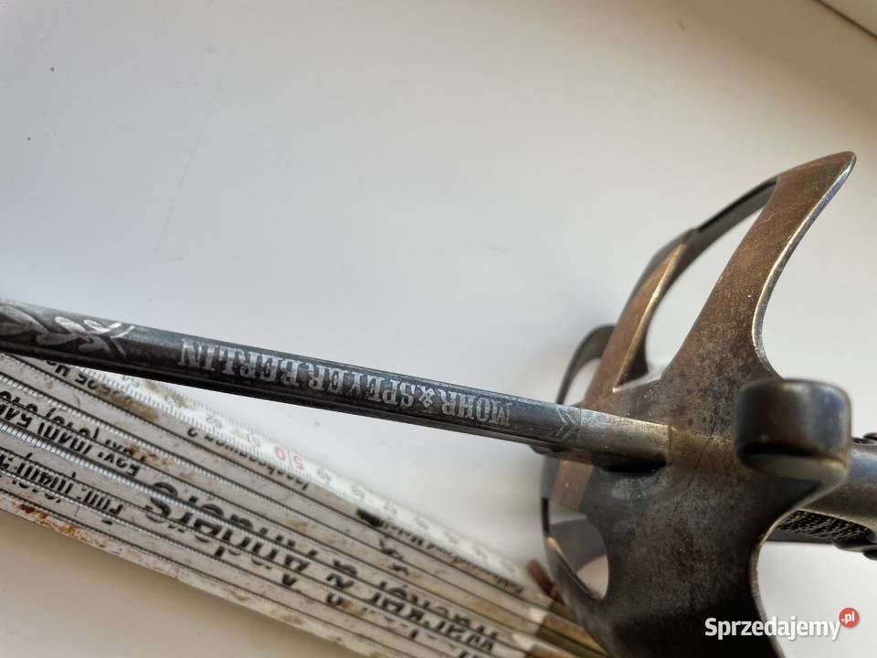 Szabla pruska kawaleri model 1852