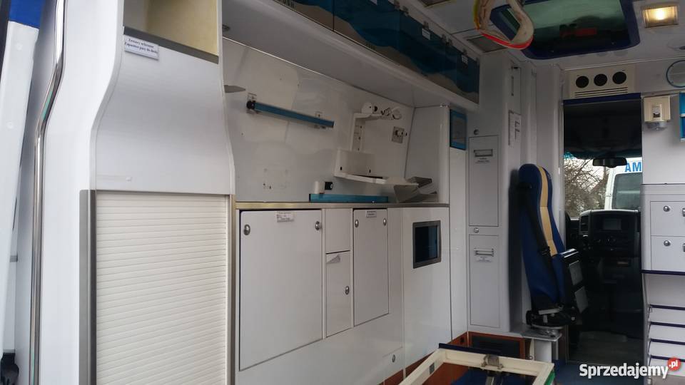 Ambulans karetka Mercedes Sprinter 319 v6 190 Mercedes-Benz Biskupiec-Kolonia Druga