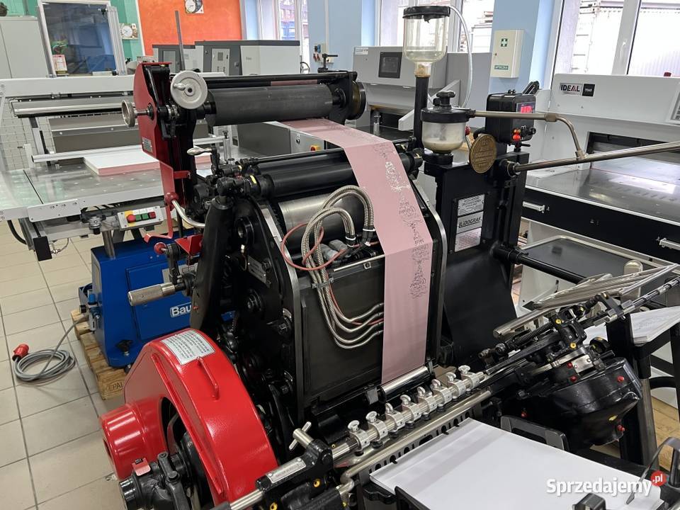 Złociarka Heidelberg Tiegel TP Letterpress mazowieckie Radom sprzedam
