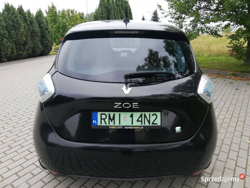 Renault Zoe 2012 czarny Mielec