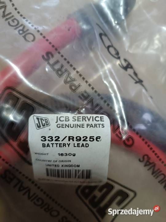 Przewód zasilający 12v JCB 332R9256 Tczew