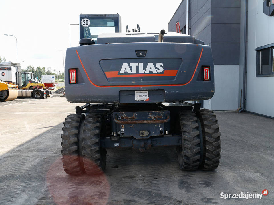 ATLAS 150W koparka kołowa klima kamera 18 ton Ruda Śląska