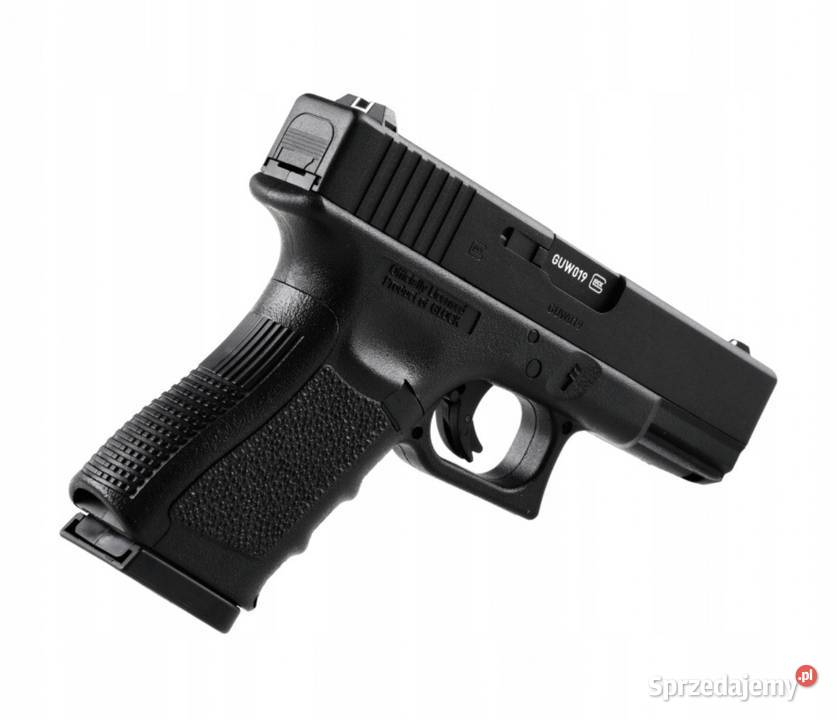 Wiatrówka Pistolet GLOCK 19 45mm BB CO2