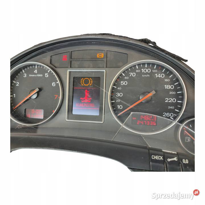 LICZNIK ZEGARY Audi A4 B6 18 T 20 20V FSI lubelskie