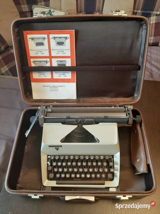 Maszyna do pisania ŁUCZNIK 1303 mazowieckie Warszawa