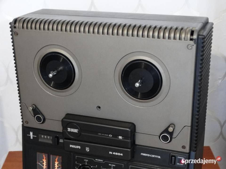 Magnetofon szpulowy Philips N4504 WYSYŁKA Elektronika Jasło sprzedam