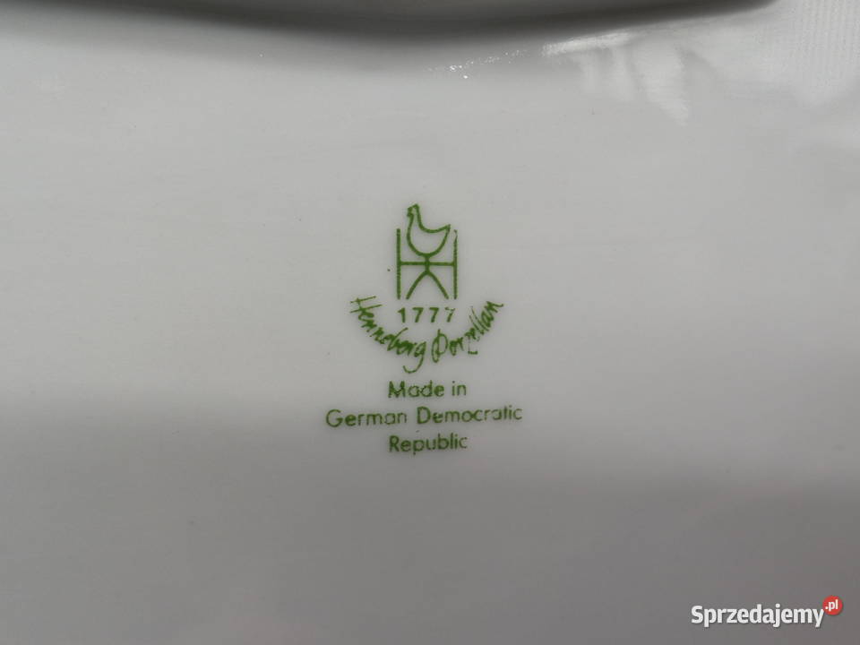 Półmisek patera Graf von Henneberg Porcelana i szkło Raszków