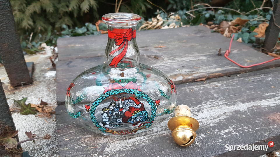 Jinglebells świąteczna karafka Holmrgaards Porcelana i szkło Myszków sprzedam