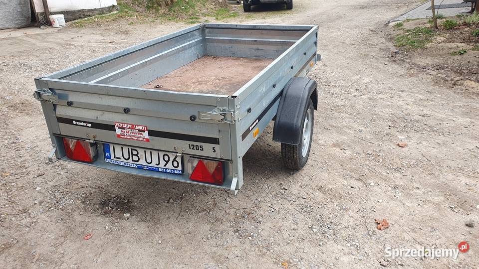 przyczepka brenderup wzmocniona Kiełczewice Dolne