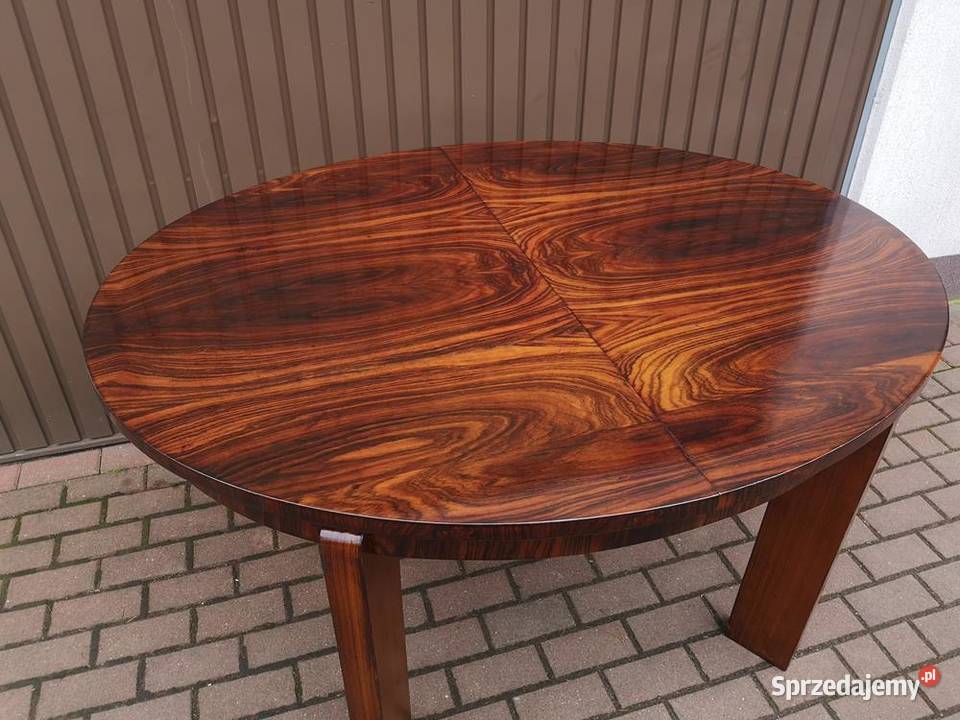 Stół ArtDeco Owalny Palisander Antyk Stary Swarzędz sprzedam