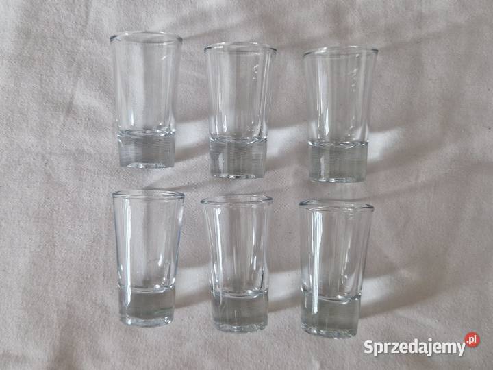 6 kieliszków do wódki shot 30 ml grube dno Warszawa