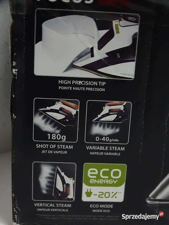 Żelazko Parowe Rowenta Focus 2500W Made In Biłgoraj
