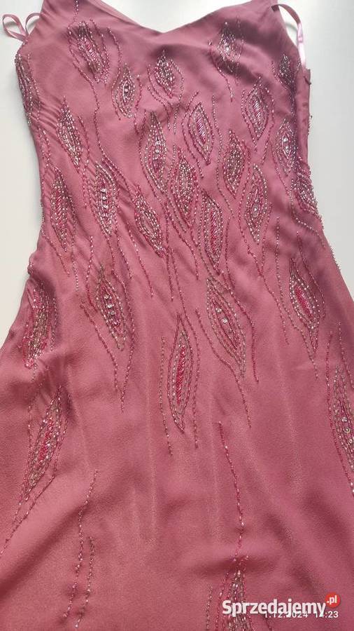 Sukienka Bankietowa Aryton r38 kolor spokojny Bielany Wrocławskie