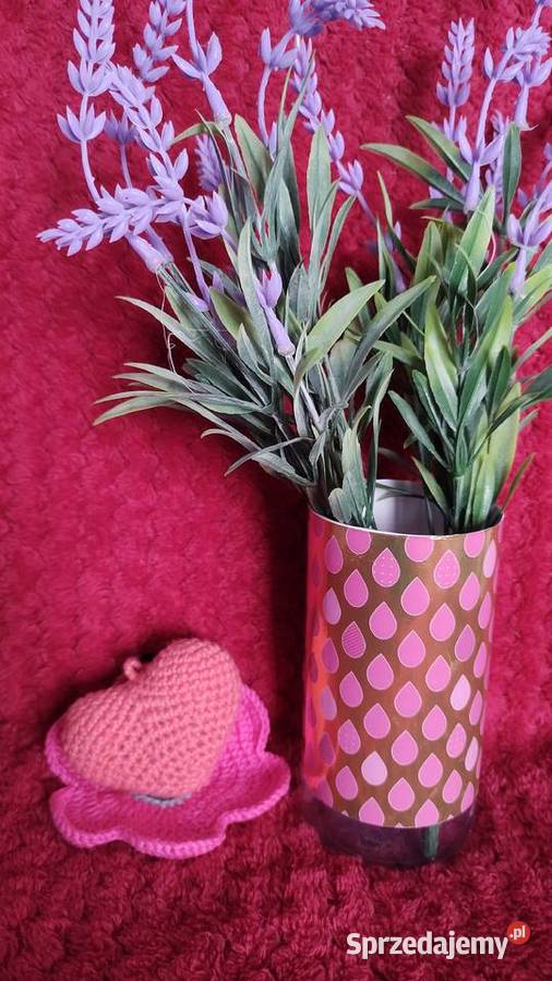 Breloczek szydełkowy serce Zgierz sprzedam